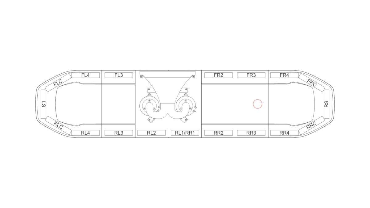 Raiden FIT Speaker Lightbar 1371mm (54") - AA