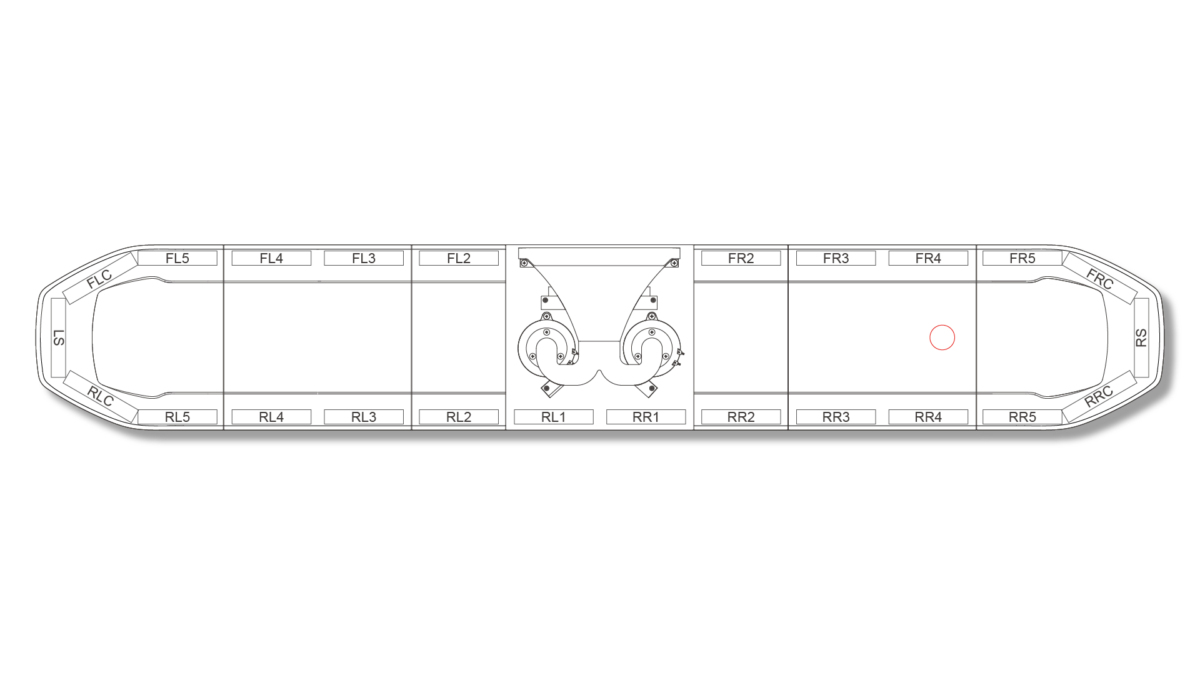 Raiden HE Speaker Lightbar 1829mm (72") - RR